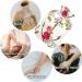 Naanle Watercolor Heat Bottle with Ethnic Flower Anchor | 1L Transparent Hot Water Bottle for Pain Relief & Therapy - Ideal for Bed Hands & Feet - Buy Online on GoSupps.com