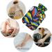 Naanle Hot Water Bottle with Cover - Abstract Flower Design | 1L Heat Bottle for Back Pain Relief & Cold Therapy - Buy Online on GoSupps.com