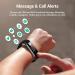 Stiive Fitness Tracker with Heart Rate Monitor | Waterproof Activity & Step Tracker for Women and Men | Pedometer Watch with Sleep & Calorie Monitor | Call & Message Alert - Black - Buy Online on GoSupps.com