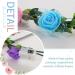 Zoestar Light Up Flower Crown Headband LED Hair Wreath Headbands Bridal Floral Headpiece Festival Party Hair Accessories for Women and Girls (Colorful Standard Size) - Buy Online on GoSupps.com