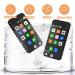 FFTROC Silicone Smart Phone Teething Toy for Babies 6-12 Months - Black - Buy Online on GoSupps.com