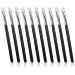 Wllhyf 10-Piece Makeup Brush Set - Professional Eyeshadow Applicator & Sponge Reusable & Washable Black - Buy Online on GoSupps.com