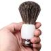 Fenteer Barber Men's Shaving Brush | Ergonomic Hairdressing Salon Tool for Wet Shaving | Soft Foam & Comfortable Handle | Ideal Gift for Men - Buy Online on GoSupps.com