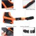 Adjustable Orange Dog Muzzle with Velcro Fastener | Breathable Mesh for Safe Barking & Chewing - Buy Online on GoSupps.com
