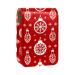 Travel Lipstick Organizer Case Lipstick Case Portable Makeup Bag With Mirror Christmas Pattern with Decoration E265y2vmut
