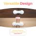 6-Pack Child Proof Cabinet Locks - No Drilling, 3M Adhesive - Baby Proof Safety Locks for Doors, Drawers, Cupboards - Wardrobe, Pantry - Easy Installation - Buy Online on GoSupps.com