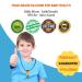 3 Pack Sensory Chew Necklace for Kids with Autism ADHD - BPA-Free Teether Toys for Oral Motor Therapy - Autism Chewers Gum-Friendly - Toddlers Biting Needs Chewy Stick - Buy Online on GoSupps.com