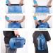 HEETA Waterproof Dry Bag for Women Men  5L/10L/20L/30L/40L Roll Top Lightweight Dry Storage Bag Backpack with Phone Case for Travel  Swimming  Boating  Kayaking  Camping and Beach Blue 5L - Buy Online on GoSupps.com