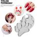 Gatuida Palette De Nail Art Plateau De M lange De Couleurs 2 Pi ces Taille Unique Alliage L ger Pour Artistes Ongulaires Usage Professionnel Salon Manucure Plaque De Couleur Bague Cr ative - Buy Online on GoSupps.com