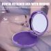 Heallily Denture Box with Mirror - Prothesis Storage for Braces & Dental Care - Ideal for International Shipping - Buy Online on GoSupps.com