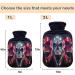 NAANLE ROCK SKULL 1L Transparent Hot Water Bottle | Handfoots Heating Bag for Pain Relief & Cold Therapy International Shipping Available - Buy Online on GoSupps.com
