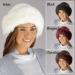 Faux Fur Trimmed Burgundy Winter Fashion Hat by Collections Etc - Buy Online on GoSupps.com