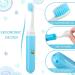 8 Pack Mini Soft Travel Toothbrushes with Case - Portable & Compact for Home, Travel, Camping - 4 Colors Available - Buy Online on GoSupps.com