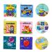 Abaodam 6-Piece Early Education Fabric Books for Kids - Portable Vegetable Recognition Learning Toys - Interactive Children's Educational Books - Buy Online on GoSupps.com