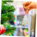 Anneome 12pcs Christmas Decoration Ball Ornament Candy Container Clear Christmas Ball Tree Shape Box - Buy Online on GoSupps.com