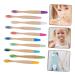 FRCOLOR 10pcs Travel Toothbrush Set for Kids - Ideal for Camping & Household Use | Soft Nylon Bristles - Buy Online on GoSupps.com