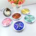 HUAMULAN 9PCS Compact Mirror - Assorted Color Cosmetic Hand Mirror Set for Wedding Favor Party Gifts - Dual Sided Metal Frame Design - Perfect for Purse Travel - Includes Organza Pouch Gift Bag - Buy Online on GoSupps.com