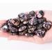XIANNVXI 20 Pcs Blackline Redstone Crystal Heart Stones Natural Healing Gemstones Reiki Crystal Gifts for Meditation Energy Balancing