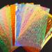 SILPECWEE 11 Sheets Aurora Nail Foil Laser Stickers | Iridescent Cellophane Nail Art Designs | Holographic 3D Decoration for Women and Kids - Buy Online on GoSupps.com