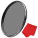 95mm X2 CPL Circular Polarizing Filter for Camera Lenses - AGC Optical Glass Polarizer Filter with Lens Cloth - MRC8 - Nanotec Coatings - Weather Sealed by Breakthrough Photography