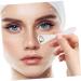 Massage Ice Roller Eye Cream Spoon - Beauty Tool & Eye Massager | Refreshing Eye Cream Applicator & Scoop - 10.5x2.8x1.5CM White - Buy Online on GoSupps.com