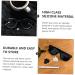 Doitool 40 PC Anti-Slip Glasses Holder Set - Clear Gel Socks & Clips for Secure Sunglasses and Eyewear | International Shipping Available - Buy Online on GoSupps.com