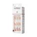 KISS imPRESS No Glue Mani Press On Nails - On My Mind White Almond Shape Medium Size Includes 30 Nails & Accessories - Shop Now Internationally - Buy Online on GoSupps.com