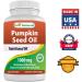 Best Naturals Pumpkin Seed Oil 1000mg - Bladder Control Support - 180 Softgels - Buy Online on GoSupps.com