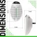 Ultrasonic Pest Repeller - 2 Pack Indoor Plug-in Pest Control Device for Home, Office, Hotel, Warehouse - Buy Online on GoSupps.com