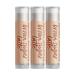 Delight Naturals Brown Sugar Latte Lip Balm - Set of Three