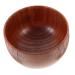 FRCOLOR 2pcs Shave Men Shaving Soap Bowl Men Suit Wooden Shaving Cup Wood Shaving Suits for Men Shaving Brush Shaving Soap Mug Shaving for Men Bamboo Man Barber Supplies Solid Wood