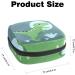 Women's Bonds Still Pad - Stylish Green Dinosaur Portable Period Kit | Essential Feminine Product Bag for Girls - Buy Online on GoSupps.com
