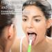 Buy H.eternal Adult Tongue Scraper & Eyelash Pads - One Size Green for Effective Oral Hygiene | International Shipping Available - Buy Online on GoSupps.com