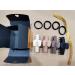 Ajju Korean Matte Large Claw Hair Clips for Women - Non-Slip Grip, Strong Hold - 4 Pack + Bonus 4 Hair Ties - Beige, Khaki, Coffee, Black - Buy Online on GoSupps.com