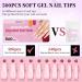 AISEELY Gel Tips Nail Extension Kit - 500pcs Clear Nail Tips, Glue Gel, Base Coat, LED Lamp, Acrylic Clipper - DIY Manicure Set - Buy Online on GoSupps.com