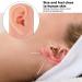 ZJchao 3Pcs Silicone Ear Model - 3 Colors Soft & Flexible Right Ear Simulation Display Props - Buy Online on GoSupps.com
