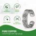 Magnetic Therapy Joint Bone Ring - Arthritis & Migraine Relief Jewelry with Gift Box - Buy Online on GoSupps.com