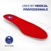 Pure Stride Professional Full Length Insoles - Support for Flat Feet, Plantar Fasciitis, Arch & Heel Pain - 1 Pair Men's 7-7.5 / Women's 9-9.5 - Buy Online on GoSupps.com