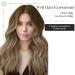 Vivien Extensions Real Hair Tressen - Balayage Dark Brown to Light Blonde Ombre 40cm 100g | High-Quality Extensions for a Natural Look - Buy Online on GoSupps.com