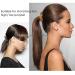 Hapdoo 4Pcs Small Hair Claw Clips for High Ponytail - Strong Hold Matte Banana Clips for Fine Hair - Mini Hair Jaw Clips Styling Accessories - Buy Online on GoSupps.com