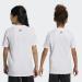 Buy adidas Unisex Kids U Lin Tee T-Shirt (Short Sleeve) 164 White/Black - International Shipping Available - Buy Online on GoSupps.com