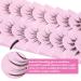 Manga Lashes - 8 Pairs of Super Wispy Thin Individual Fake Eyelashes for Natural Anime Korean Style Look - Buy Online on GoSupps.com