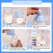 WOWOSS Portable Formula Dispenser - 2 Pcs Non-Spill Milk Powder Storage Container for Travel - 4 Layer Pot for Kids - Outdoor Friendly - Buy Online on GoSupps.com