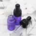Unxuey 20pcs 3ml Purple Glass Essential Oil Dropper Bottles with Pipettes Dropper Refillable Empty Vials with Black Screw Cap Perfume Mini Portable Fragrance Cosmetic Bottles - Buy Online on GoSupps.com