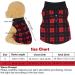Rbenxia Buffalo Plaid Dog Sweaters 4-Pack | Soft Fleece Vest Pullover for Small Pets | Winter Outfits for Dogs and Cats - Buy Online on GoSupps.com