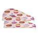 Watercolor Cupcakes Dry Hair Cap 2 Piece Quick Drying Towel Set with Button Headband Super Absorbent Soft & Comfortable