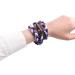 MapofBeauty 22 Inch 3 Rope Sport Ropes Nylon Braided Necklace in Black/White/Purple - Buy Online on GoSupps.com