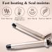 Renjie 5 Barrel Curling Iron - Professional 0.35 Inch Hair Crimper with Adjustable Temperature for Perfect Waves | Ideal for Short & Long Hair - Buy Online on GoSupps.com