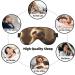 SSIMOO Adorable Sloth Sleep Mask - Adjustable Breathable Eye Mask for Comfortable Sleep | International Shipping Available - Buy Online on GoSupps.com