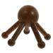 Beaupretty 1stk massager with five claws hand massager scalp massage hair scalp washer head massager scraping tool massage device for the head head and claws massage devices wooden